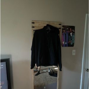 Hanes black zip up